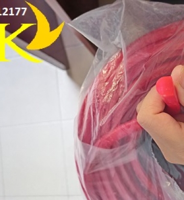 Gioang silicone dạng đặc màu đỏ