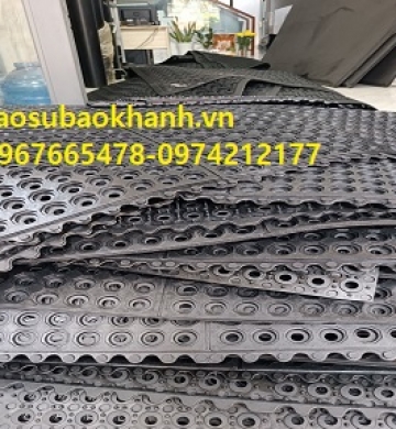 cao su lỗ lót sàn nhà bếp 